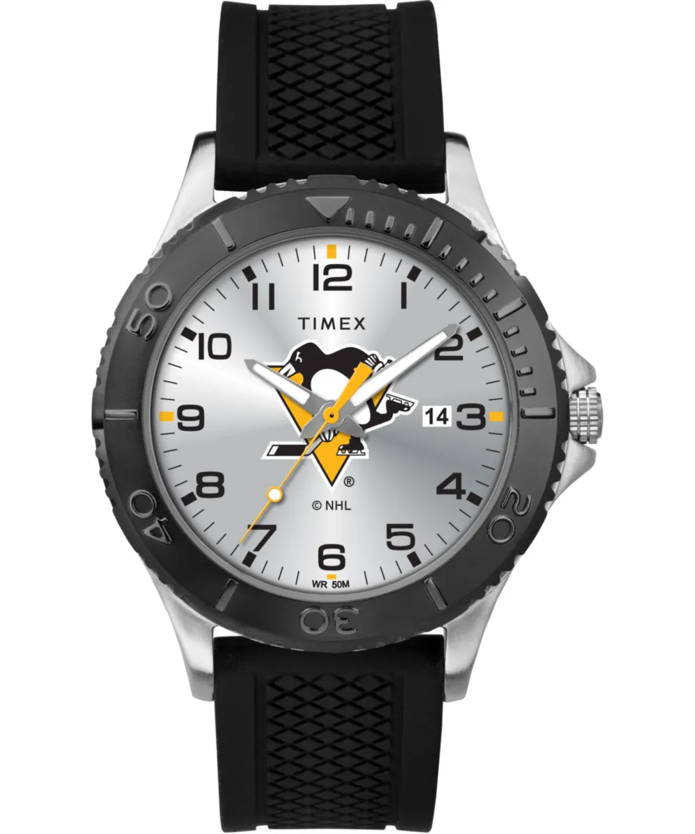 Jam tangan Gamer Black Pittsburgh Penguins dari koleksi PROSLOT